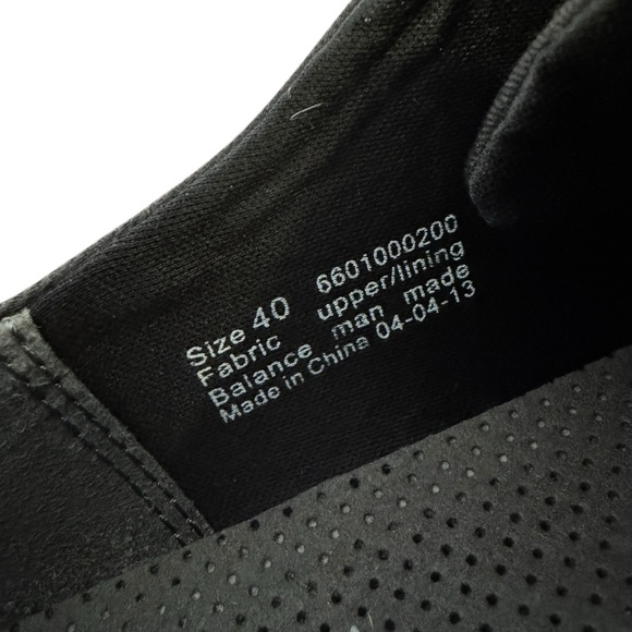 Dansko Vegan Veda Canvas Black Lace-Up Clog Sneakers, Size 40 (9.5-10) - Picture 7 of 10